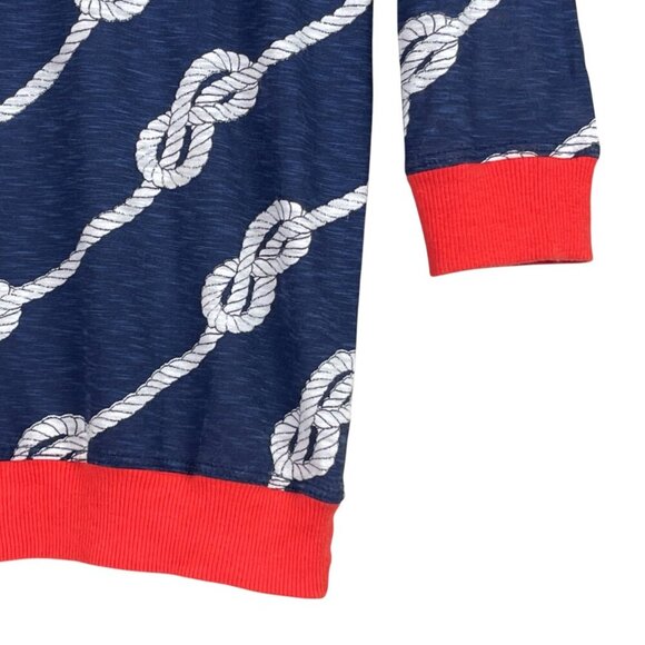 ANTHROPOLOGIE PORRIDGE GABBY NAUTICAL SWEATSHIRT - Picture 4 of 7